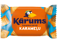 Gl. varškės sūrelis KARUMS su karamel. glaistu, 22 % rieb., 45 g