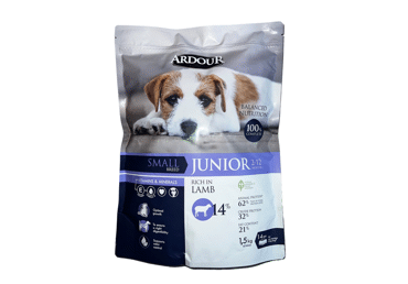 Sausas šuniukų ėdalas su ėriena ARDOUR JUNIOR, 1.5 kg