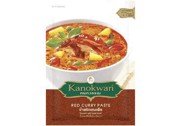 Raudonoji kario pasta KANOKWAN, 50 g