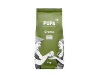 Kavos pupelės PUPA idealiai pieniškai kavai, 1000 g