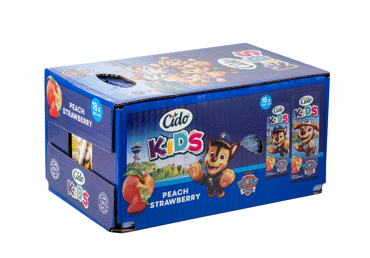 Gaivusis sulčių gėrimas PAW PATROL PEACH STRAWBERRY, 18x200 ml