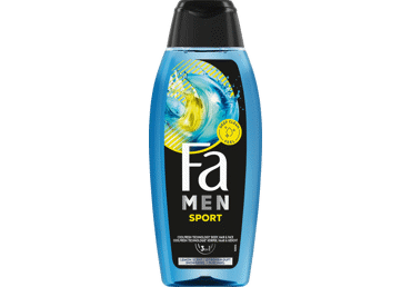 Vyriška dušo želė FA ENERGIZING SPORT, 400 ml