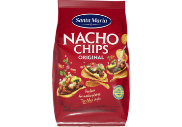 Kukurūzų traškučiai SANTA MARIA TEX MEX NACHO, 185 g