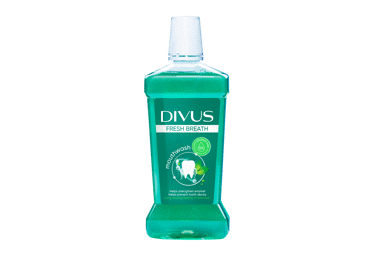 Burnos skalavimo skystis DIVUS FRESH, 500 ml