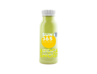 Nepasterizuotos žaliosios sultys SUN 365 su avokadais, 250 ml