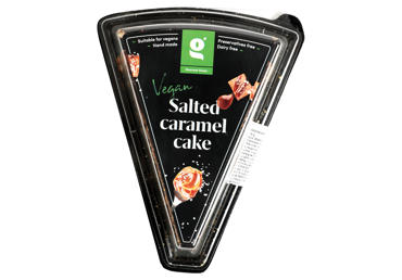 Veganiškas GOURMET GREEN sūdytos karamelės pyragas, 190 g