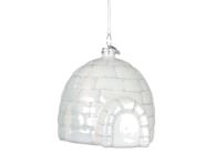 Stiklinis Kalėdų eglės žaisliukas 9x8.1x7.7 cm