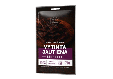 Vytinta čipotlės jautiena, a. r., 70 g