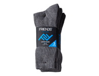 Vyriškos kojinės FRIENDS, 6304,43–46,melange,3 poros