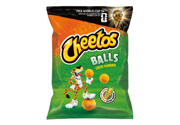 Kukurūzų užkandis CHEETOS CHEESE BALLS, 130 g