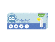 Higieniniai tamponai O.B. PRO COMFORT SUPER PLUS, 16 vnt.