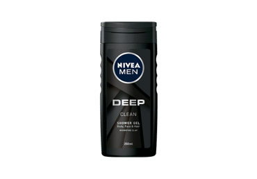 Vyriška dušo želė NIVEA MEN DEEP, 250 ml Vyriška dušo želė NIVEA MEN DEEP, 250 ml