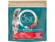 Sausas kačių ėdalas PURINA ONE STERILCAT su jautiena, 1,5 kg