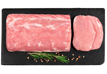 LIETUVIŠKA kiaulienos nugarinė be kaulo, atšaldyta, 1 kg