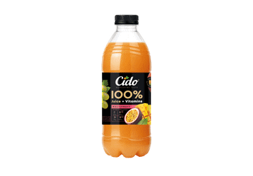 Įvairių vaisių sultys su vitaminais CIDO, 1 l, PET
