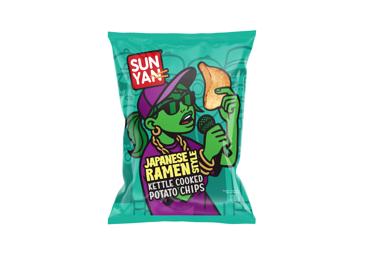 Bulvių traškučiai SUN YAN RAMEN, 110 g