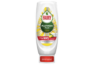 Indų ploviklis FAIRY Platinum Lime & Lemon, 545 ml