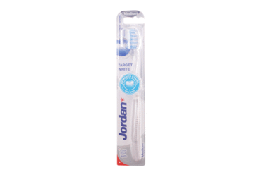 Dantų šepetėlis JORDAN TARGET WHITE MEDIUM, 1 vnt. Dantų šepetėlis JORDAN TARGET WHITE MEDIUM, 1 vnt.