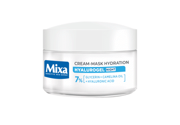 Naktinis veido kremas-kaukė MIXA, 50 ml - 2