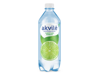 Lengvai gazuotas stalo vanduo su žal. citrinų aromatu AKVILĖ, 600 ml
