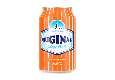 Alkoholinis kokteilis HARTWALL ORANGE, 330 ml
