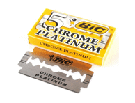 Skutimosi peiliukai BIC CHROME PLATINUM, 5 vnt.