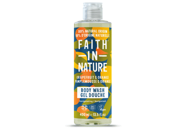 Kūno prausiklis FAITH IN NATURE GRAPEFRUIT & ORANGE, 400 ml