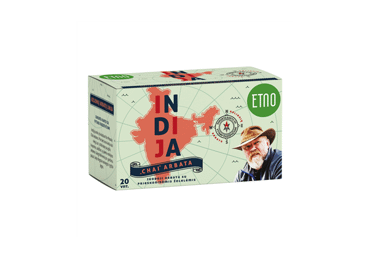 Kelionių arbata INDIJA (juodoji, 2 g x 20), 40 g Kelionių arbata INDIJA (juodoji, 2 g x 20), 40 g