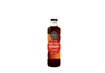 Alkoholinis kokteilis PUNCH CLUB RUM & COLA ARTESANO, 250 ml