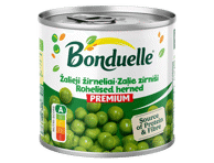 Konservuoti žalieji žirneliai BONDUELLE, 400 g