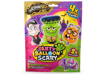 Saldainis PARTY BALLOON SCARY su balionu, 8 g