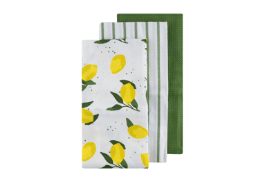 Virtuvės rankšluosčių komplektas ELDORADO HOME, 3x45x65 cm - 2