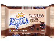 Saldus šokoladinis varškės sūrelis RYTAS, 7,5 % rieb., 100 g