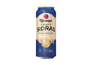 Nealkoholinis VILKMERGĖS sidras, 500 ml