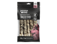 PrimaDog Lašišos ir apdorotos odos lazdelė 13 cm, 11 vnt, 100 g