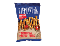 Krekeriai ELEPHANT, pomidorų ir kmynų skonio, 70 g