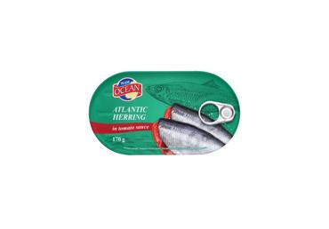 Silkė pomidorų padaže WIDE OCEAN, 170 g