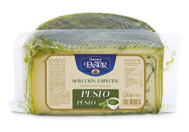 Pusk. karvių ir avių pieno sūris su pesto pad., 45 % rieb., 1 kg
