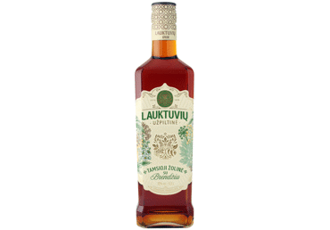 Spiritinis gėrimas Tamsioji Žolinė su brendžiu LAUKTUVIŲ, 500 ml