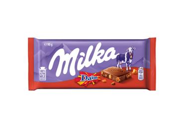 Pieninis šokoladas DAIM MILKA, 90 g