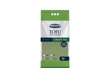 Tofu kačių kraikas ARDOUR Green tea, 5,8 kg