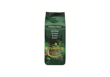 Džiovinti bazilikai SAUDA, 15 g