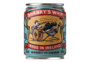Viskis SHANKY'S Whip Black Irish Whiskey Liquer 33%, 100 ml
