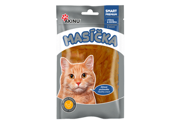 Kačių skanėstas AKINU su vištiena, 50 g