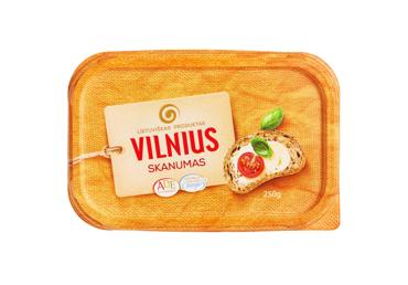 Mažesnio riebumo margarinas VILNIUS (SKANUMAS), 250 g - 1
