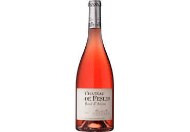 Rausvasis pusiau saldus vynas CHATEAU DE FESLES, 750 ml