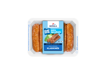 Šviežios kiaulienos klasikinės dešrelės, 500 g Šviežios kiaulienos klasikinės dešrelės, 500 g