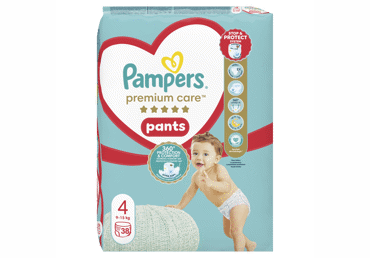 Sauskelnės-kelnaitės PAMPERS Premium Care Pants, Value Pack,