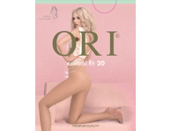 Moteriškos pėdkelnės ORI CONTROL FIT 20 den, 3 dydis, neutro
