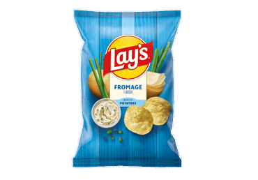 Bulvių traškučiai LAY'S, grietinės ir žolelių skonio, 130 g - 1